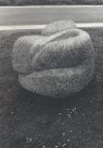 "Mémoire des mers", 1980 - Taille directe, petit granit - Annie Palisot