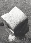 "Hommage", 1985 - Taille directe, petit granit, h130 x 99 x 90cm - Annie Palisot